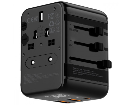 Універсальний адаптер Proove Trip 20W black 2003000150445 6901111408553