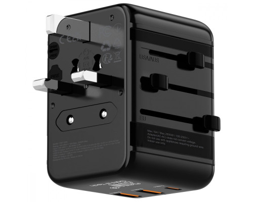 Універсальний адаптер Proove Trip 20W black 2003000150445 6901111408553