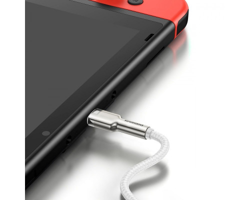 Кабель Baseus Cafule Metal Type-C to Type-C 100W (2m) green