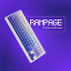 Бездротова клавіатура Proove Gaming Rampage (Ukraine Layout) gradient purple/black 2003000343069 6901113812754