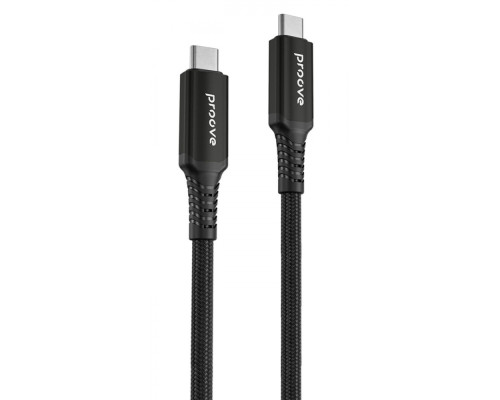 Кабель Proove Speed Line Type-C to Type С 240W USB 4.0 (1m) black 2001001860288 6901114078166
