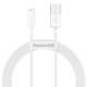 Кабель Baseus Superior Series Fast Charging Lightning 2.4A (1,5m) white