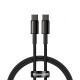 Кабель Baseus Tungsten Gold Fast Charging Type-C to Type-C 100W (1m) gold 2003000232141 6932172655600