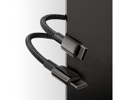 Кабель Baseus Tungsten Gold Fast Charging Type-C to Type-C 100W (1m) gold 2003000232141 6932172655600