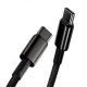 Кабель Baseus Tungsten Gold Fast Charging Type-C to Type-C 100W (1m) gold 2003000232141 6932172655600