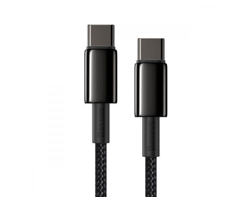 Кабель Baseus Tungsten Gold Fast Charging Type-C to Type-C 100W (1m) gold 2003000232141 6932172655600