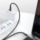 Кабель Baseus Tungsten Gold Fast Charging Type-C to Type-C 100W (1m) gold 2003000232141 6932172655600