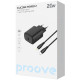 МЗП Proove Silicone Power 2 20W (Type-C) + Cable Type-C to Lightning (1m) black 2003000238563 6901118575036