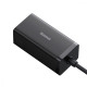 МЗП Baseus GaN5 Pro 67W USB+2Type-C+HDMI (1.5m) + Кабель Type-C to Type-C 100W(20V/5A (1m) black