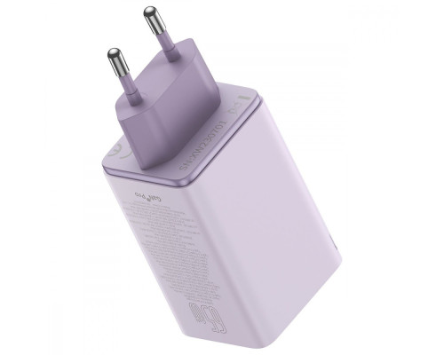 МЗП Baseus GaN6 Pro Fast Charger 2 Type-C + 2 USB 65W blue 2001001934590 6932172644451