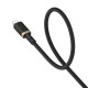 Кабель Baseus Dura Series Type-C to Lightning 20W (1m) gold/black 2003000212655 6932172669959