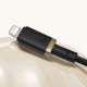 Кабель Baseus Dura Series Type-C to Lightning 20W (1m) gold/black 2003000212655 6932172669959