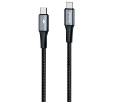 Кабель Proove WireX Pro Type-C to Type-C 100W (1.5m) black 2003000244168 6901112041490