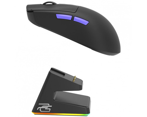 Бездротова ігрова миша Proove Gaming Jester 8K with Charging Dock black/purple 2003000315561 6901115145010