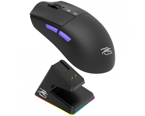 Бездротова ігрова миша Proove Gaming Jester 8K with Charging Dock black/purple 2003000315561 6901115145010