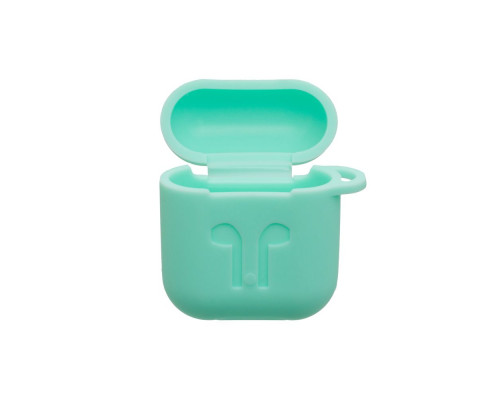 Футляр для навушників AirPods 1/2 Full Case Колір 21, Sea blue 2020000259602