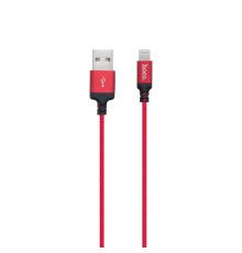 Кабель USB Hoco X14 Times Speed Lightning Колір Червоно-Чорний 6957531062837