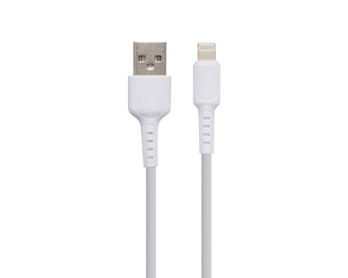 Кабель USB Borofone BX16 Lightning Колір Білий 6957531099505