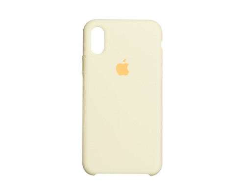 Чохол Original для iPhone X/Xs Copy Колір 60, Crem yellow