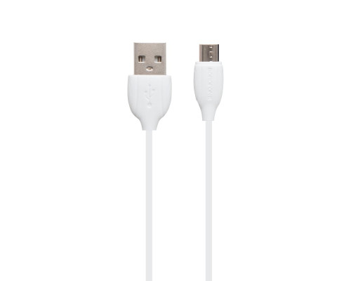 Кабель USB Borofone BX19 Benefit Micro Колір Білий 6931474701787