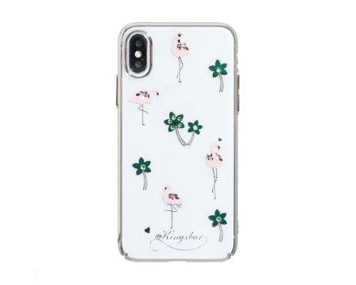 Чохол Kingxbar Rainforest для iPhone X/Xs Колір 02