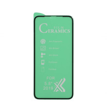 Захисне скло Film Ceramic for Apple Iphone 11 Pro / X / XS без упаковки Колір Чорний