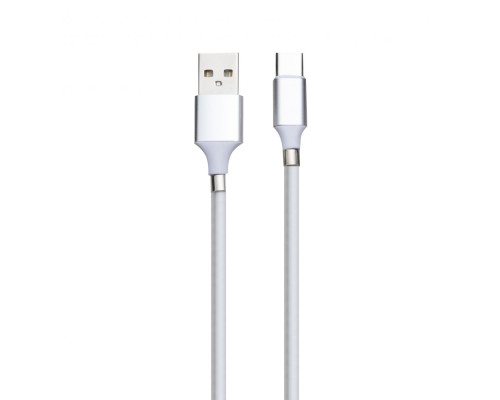 Кабель USB Cable Magnetic Supercalla Cable Type-C Колір Бiлий