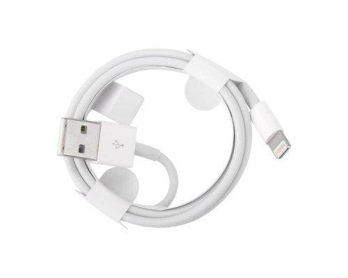 Кабель USB Cable Onyx Lightning 1m (Logo) Колір Білий