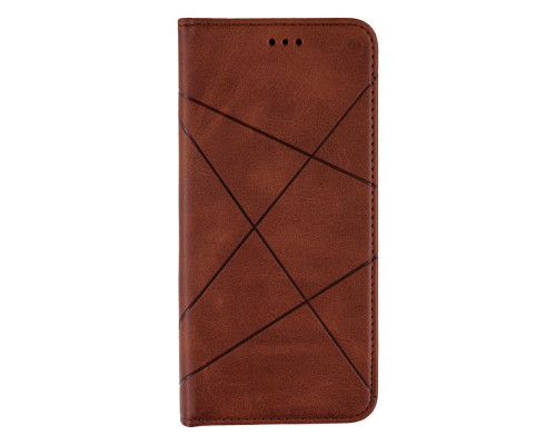 Чохол-книжка Business Leather для Oppo A12 Eur Ver Колір Коричневий