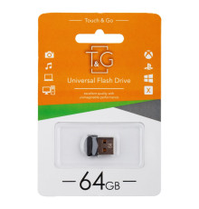 USB флеш-накопичувач T&G 64gb Shorty 010 Колір Чорний