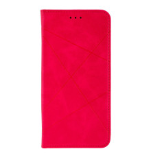 Чохол-книжка Business Leather для Xiaomi Mi 11 Lite Колір Crimson 2020000238041