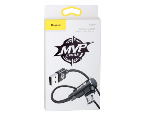 Кабель USB Baseus USB to Micro 2A CAMMVP-A Колір Чорний, 01 6953156269514