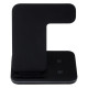 Бездротовий Зарядний Пристрій Fast Wireless Charger Z5A 3in1 2.0a Колір Чорний
