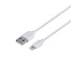 Мережевий Зарядний Пристрій Borofone BA58A Digital Display Lightning 2USB 2.4A Колір Бiлий 6931474749130