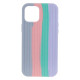 Чохол Silicone Knitted для iPhone 12 Pro Max Copy Колір 28, Stripes