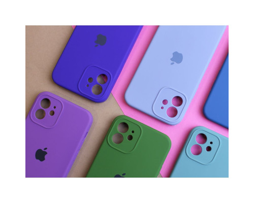 Чохол Original Full Size with Frame для iPhone 11 Pro Copy Колір 68, Blackcurrant