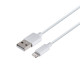 Кабель USB Baseus USB to Lightning (2psc) 2.4A 1.5m TZCALZJ Колір Бiлий, 02