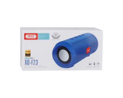 Колонка XO F23 Bluetooth Speaker Колір Синий 6920680872121