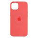 Чохол Original Silicone Case+MagSafe+SplashScreen для iPhone 13 Колір 8, Chalk Pink