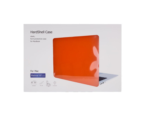 Чохол HardShell Case for MacBook 15.4 Retina (A1398) Колір Orange