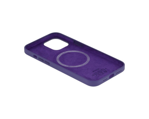 Чохол Silicone Case with MagSafe+SplashScreen для iPhone 12 Pro Max Колір 2, Red