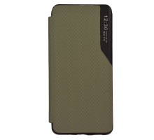 Чохол книжка Business Fabric для Samsung M52 2021 M526B Колір 8, Green 2020000280118