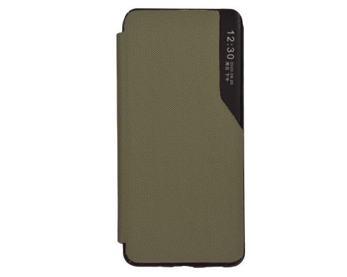 Чохол книжка Business Fabric для Samsung M52 2021 M526B Колір 8, Green 2020000280118