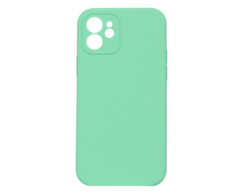 Чохол Silicone Case Full Camera no logo для iPhone 12 Колір 47, Spearmint 2020000291817