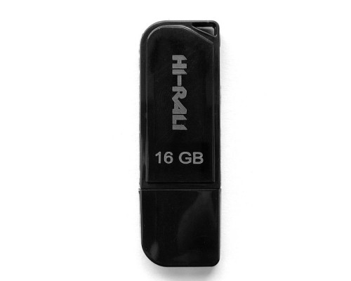 USB флеш-накопичувач Hi-Rali Taga 16gb Колір Чорний