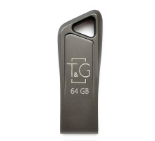 USB флеш-накопичувач T&G 64gb Metal 114 Колір Чорний 4711472585099