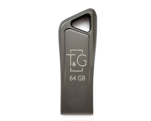 USB флеш-накопичувач T&G 64gb Metal 114 Колір Чорний