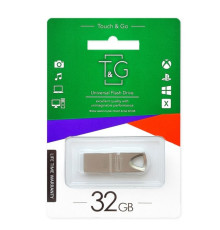 USB флеш-накопичувач T&G 32gb Metal 117 Колір Сталевий