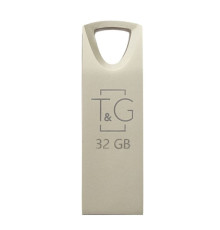 USB флеш-накопичувач T&G 32gb Metal 117 Колір Сталевий 4711472583248