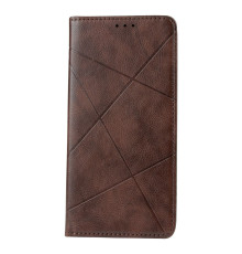 Чехол-книжка Business Leather для Xiaomi Poco X4 Pro/Redmi Note 11 Pro Колір Brown 2020000320661